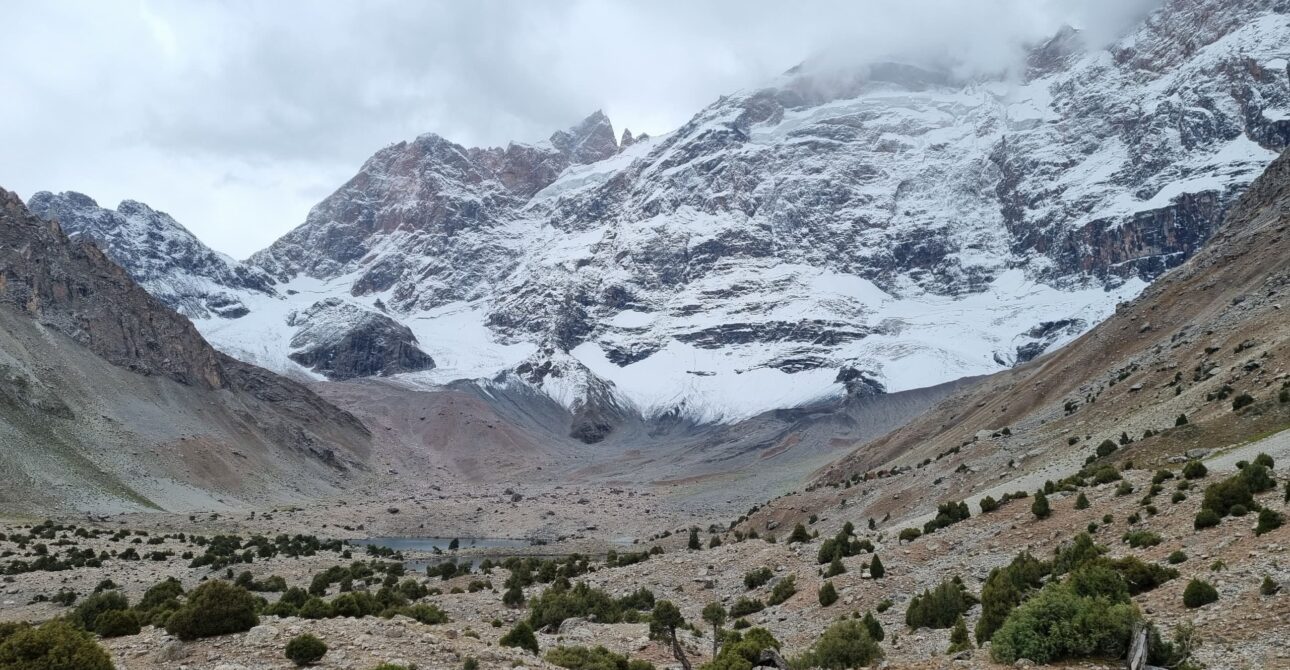 Zerafshan Range in Tajikistan