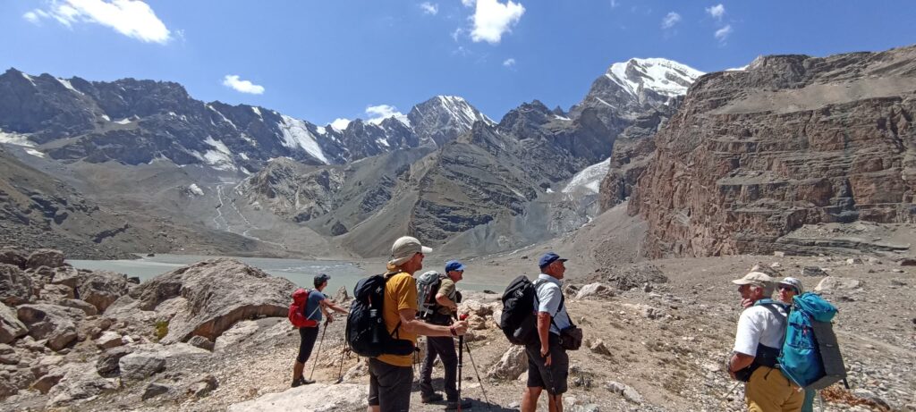 Trekking in Zerafshan Range